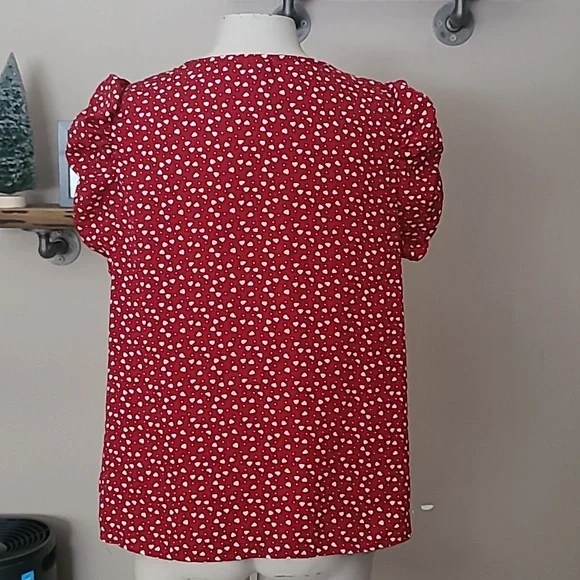 Heart Patrerned Top - Picture 5 of 7